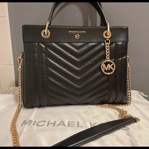 Susan Medium Quilted Leather Shoulder Bag